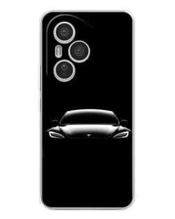 Чехол для Huawei Honor 400 Pro с картинкой «Фары Tesla Night» Чехол для Huawei Honor 400 Pro с картинкой «Фары Tesla Night»