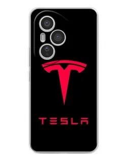 Чехол для Huawei Honor 400 Pro с картинкой «Tesla Red Logo» Чехол для Huawei Honor 400 Pro с картинкой «Tesla Red Logo»