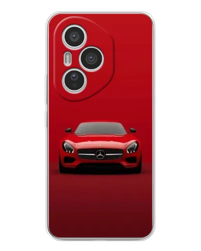 Чехол для Huawei Honor 400 Pro с картинкой «Красный Mercedes AMG» Чехол для Huawei Honor 400 Pro с картинкой «Красный Mercedes AMG»