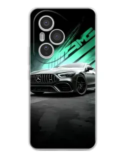 Чехол для Huawei Honor 400 Pro с картинкой «Темный Mercedes AMG»