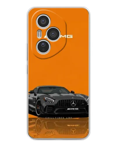 Чехол для Huawei Honor 400 Pro с картинкой «Оранжевый Mercedes AMG» Чехол для Huawei Honor 400 Pro с картинкой «Оранжевый Mercedes AMG»