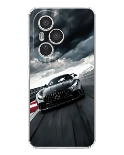 Чехол для Huawei Honor 400 Pro с картинкой «Гоночный Mercedes AMG» Чехол для Huawei Honor 400 Pro с картинкой «Гоночный Mercedes AMG»