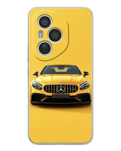 Чехол для Huawei Honor 400 Pro с картинкой «Желтый Mercedes GT» Чехол для Huawei Honor 400 Pro с картинкой «Желтый Mercedes GT»