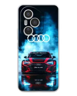 Чехол для Huawei Honor 400 Pro с картинкой «Audi Sport — неон» Чехол для Huawei Honor 400 Pro с картинкой «Audi Sport — неон»
