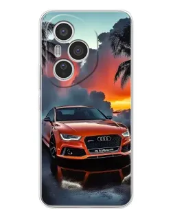 Чехол для Huawei Honor 400 Pro с картинкой «Audi — закат» Чехол для Huawei Honor 400 Pro с картинкой «Audi — закат»
