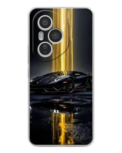 Чехол для Huawei Honor 400 Pro с картинкой «Ночной Lamborghini драйв» Чехол для Huawei Honor 400 Pro с картинкой «Ночной Lamborghini драйв»