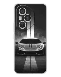 Чехол для Huawei Honor 400 Pro с картинкой «Lamborghini симметрия дорог»