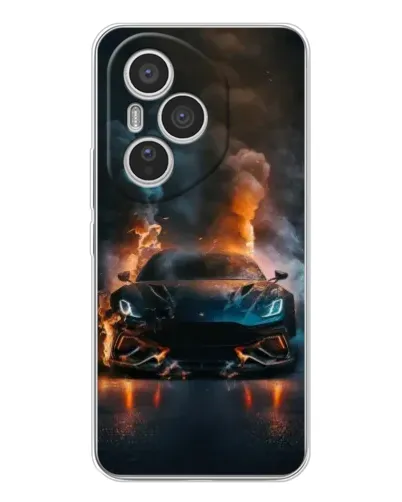 Чехол для Huawei Honor 400 Pro с картинкой «Lamborghini дымная эстетика» Чехол для Huawei Honor 400 Pro с картинкой «Lamborghini дымная эстетика»