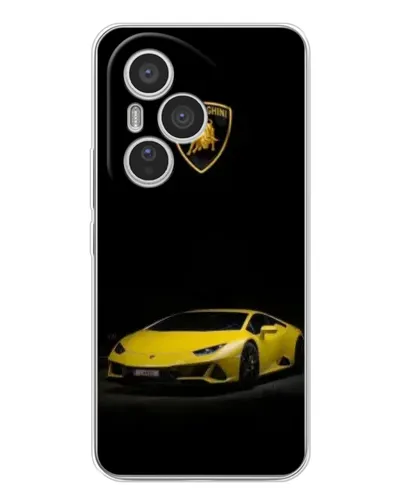 Чехол для Huawei Honor 400 Pro с картинкой «Lamborghini желтый акцент» Чехол для Huawei Honor 400 Pro с картинкой «Lamborghini желтый акцент»