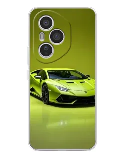 Чехол для Huawei Honor 400 Pro с картинкой «Салатовый Lamborghini Huracan»