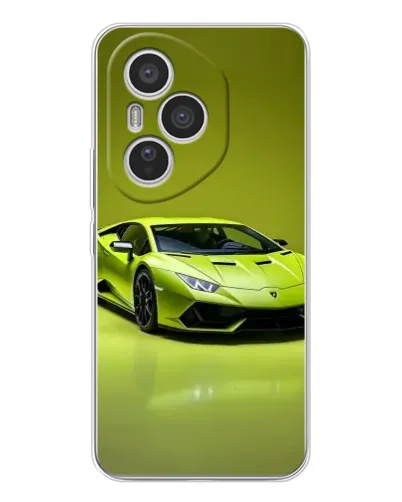 Чехол для Huawei Honor 400 Pro с картинкой «Салатовый Lamborghini Huracan» Чехол для Huawei Honor 400 Pro с картинкой «Салатовый Lamborghini Huracan»