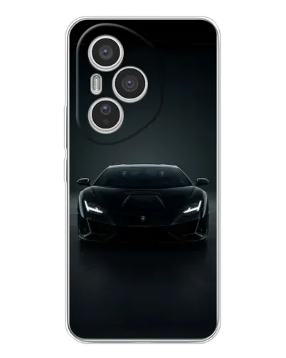 Чехол для Huawei Honor 400 Pro с картинкой «Черный Lamborghini Aventador» Чехол для Huawei Honor 400 Pro с картинкой «Черный Lamborghini Aventador»