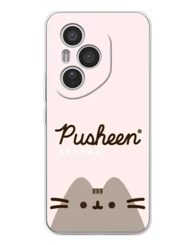 Чехол для Huawei Honor 400 Pro с картинкой «Pusheen логотип» Чехол для Huawei Honor 400 Pro с картинкой «Pusheen логотип»