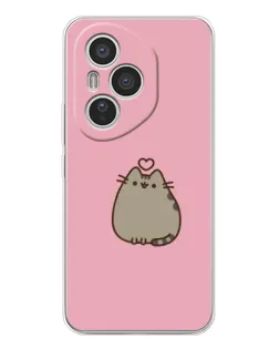 Чехол для Huawei Honor 400 Pro с картинкой «Pusheen сердце» Чехол для Huawei Honor 400 Pro с картинкой «Pusheen сердце»