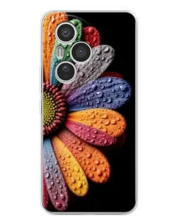 Чехол для Huawei Honor 400 Pro с картинкой «Радужный цветок»
