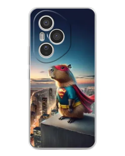 Чехол для Huawei Honor 400 Pro с картинкой «Капи-мен супергерой» Чехол для Huawei Honor 400 Pro с картинкой «Капи-мен супергерой»
