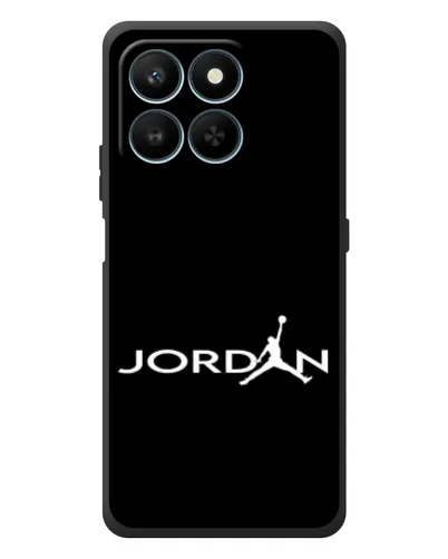 Чехол для Huawei Honor 400 Smart с картинкой «Jordan White Logo»