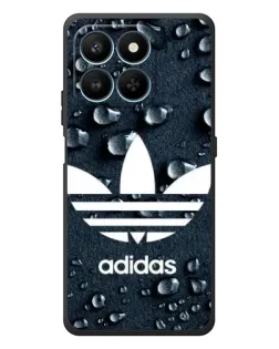 Чехол для Huawei Honor 400 Smart с картинкой «Adidas Trefoil Blue»