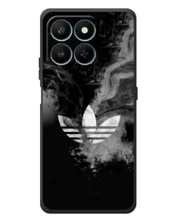 Чехол для Huawei Honor 400 Smart с картинкой «Абстрактный дым Adidas»