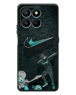 Чехол для Huawei Honor 400 Smart с картинкой «Спортивный арт Nike»