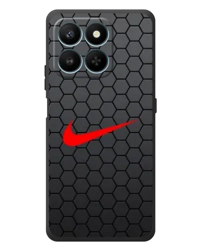 Чехол для Huawei Honor 400 Smart с картинкой «Nike — карбоновая сетка»