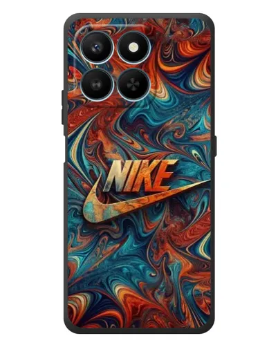 Чехол для Huawei Honor 400 Smart с картинкой «Nike в абстракции»