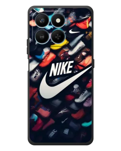 Чехол для Huawei Honor 400 Smart с картинкой «Коллекция кроссовок Nike»