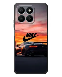 Чехол для Huawei Honor 400 Smart с картинкой «Nike и суперкар»