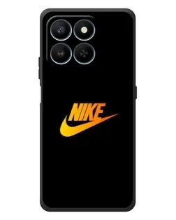 Чехол для Huawei Honor 400 Smart с картинкой «Золотой логотип Nike»