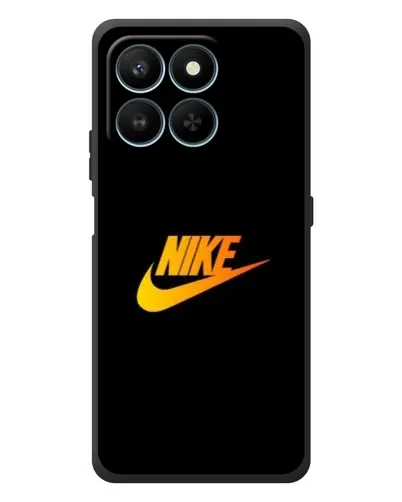 Чехол для Huawei Honor 400 Smart с картинкой «Золотой логотип Nike»
