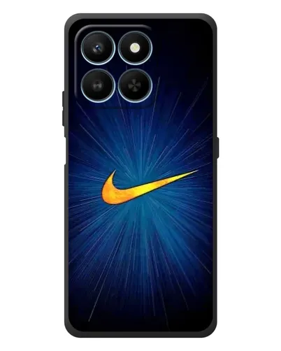 Чехол для Huawei Honor 400 Smart с картинкой «Синий пульс Nike» Чехол для Huawei Honor 400 Smart с картинкой «Синий пульс Nike»