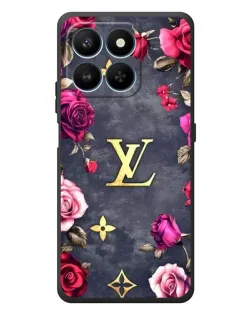 Чехол для Huawei Honor 400 Smart с картинкой «Цветочный Louis Vuitton»