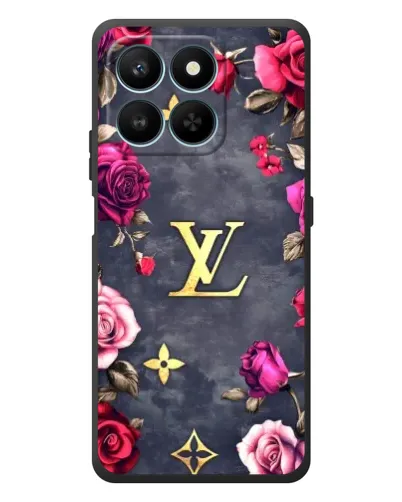 Чехол для Huawei Honor 400 Smart с картинкой «Цветочный Louis Vuitton»