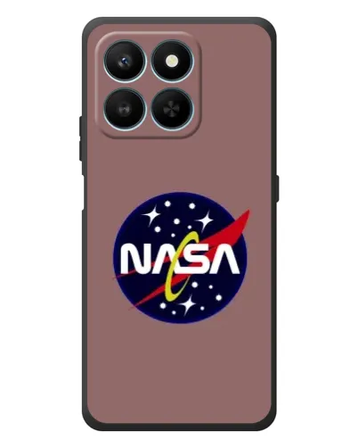 Чехол для Huawei Honor 400 Smart с картинкой «NASA — ретро космос»