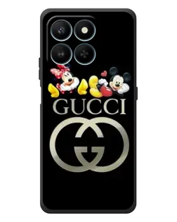 Чехол для Huawei Honor 400 Smart с картинкой «Gucci — герои Disney»