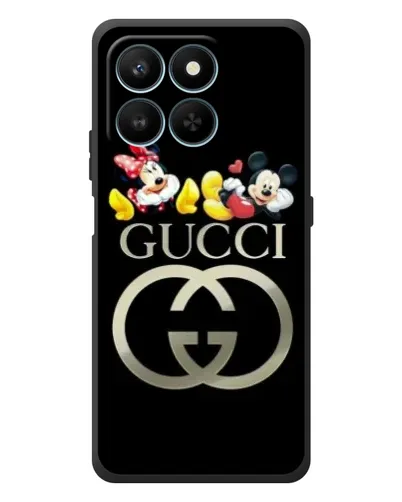 Чехол для Huawei Honor 400 Smart с картинкой «Gucci — герои Disney»
