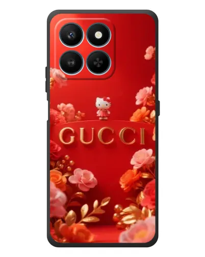Чехол для Huawei Honor 400 Smart с картинкой «Gucci — золотой сад»