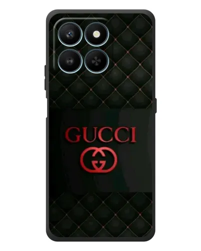 Чехол для Huawei Honor 400 Smart с картинкой «Gucci — стеганый черный»