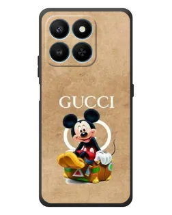 Чехол для Huawei Honor 400 Smart с картинкой «Микки Маус Gucci — крафт»