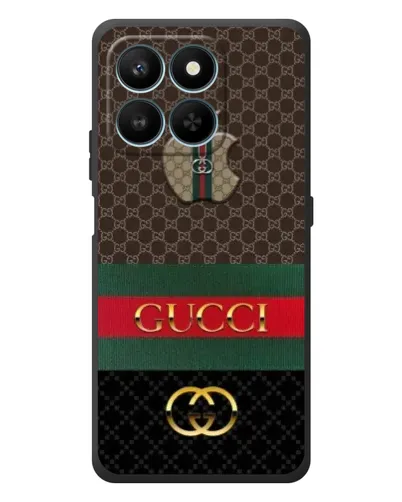 Чехол для Huawei Honor 400 Smart с картинкой «Gucci — брендированный десерт»
