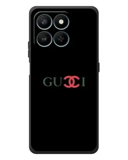Чехол для Huawei Honor 400 Smart с картинкой «Gucci — красный градиент»