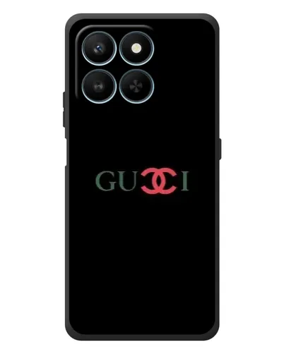 Чехол для Huawei Honor 400 Smart с картинкой «Gucci — красный градиент»