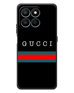 Чехол для Huawei Honor 400 Smart с картинкой «Gucci — красный пояс»