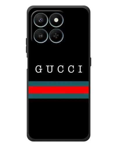 Чехол для Huawei Honor 400 Smart с картинкой «Gucci — красный пояс»