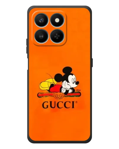 Чохол для Huawei Honor 400 Smart з картинкою «Міккі Маус Gucci — помаранч» Чохол для Huawei Honor 400 Smart з картинкою «Міккі Маус Gucci — помаранч»