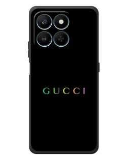 Чехол для Huawei Honor 400 Smart с картинкой «Gucci — неоновый минимализм»