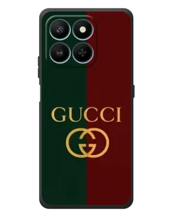 Чехол для Huawei Honor 400 Smart с картинкой «Gucci — темно-зеленый градиент»
