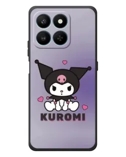Чехол для Huawei Honor 400 Smart с картинкой «Kuromi — фиолетовый арт» Чехол для Huawei Honor 400 Smart с картинкой «Kuromi — фиолетовый арт»