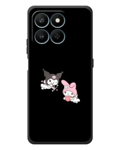 Чехол для Huawei Honor 400 Smart с картинкой «My Melody и Kuromi»