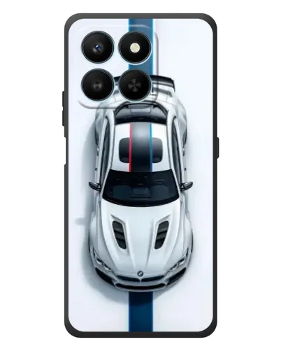 Чехол для Huawei Honor 400 Smart с картинкой «Вид сверху — BMW M»